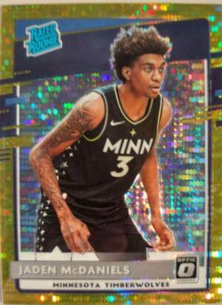 Jaden McDaniels [Gold Pulsar] #178
