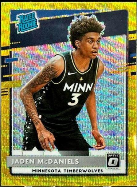 Jaden McDaniels [Gold Wave] #178