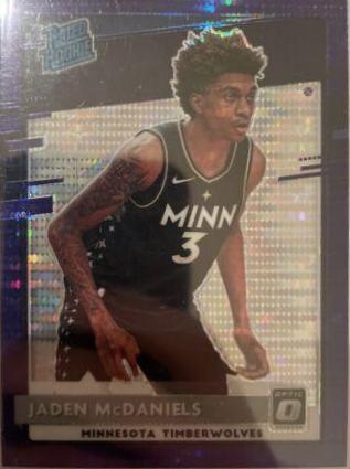 Jaden McDaniels [Purple Pulsar] #178