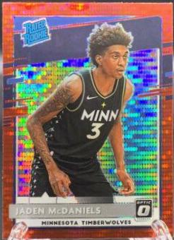 Jaden McDaniels [Red Pulsar] #178