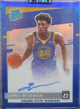 James Wiseman [Autograph Blue] #152