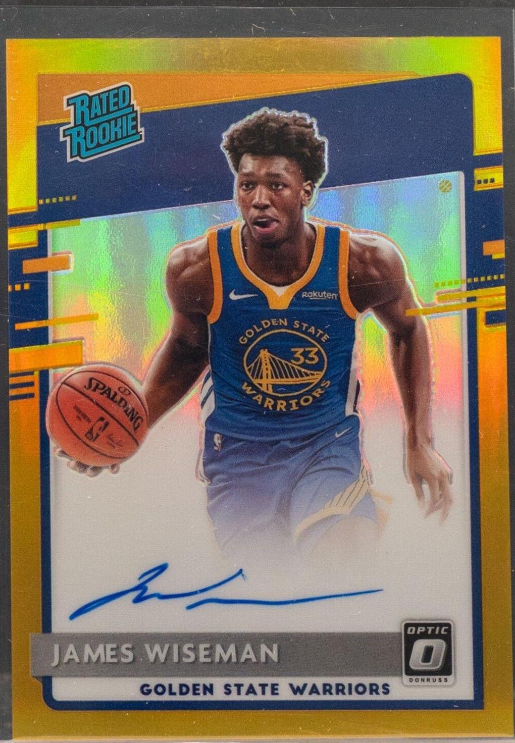 James Wiseman [Autograph Gold] #152