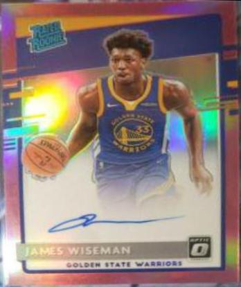 James Wiseman [Autograph Pink] #152