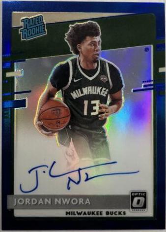 Jordan Nwora [Autograph Blue] #189
