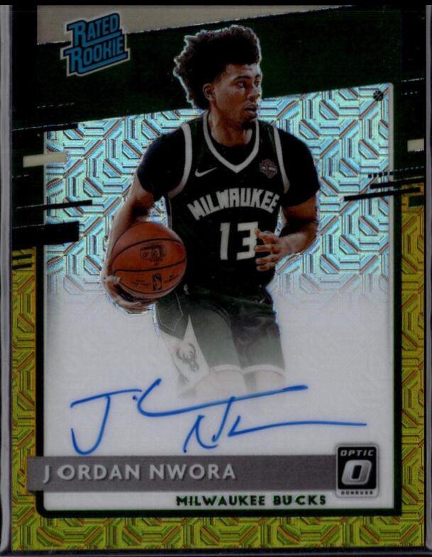 Jordan Nwora [Autograph Choice Black Gold] #189