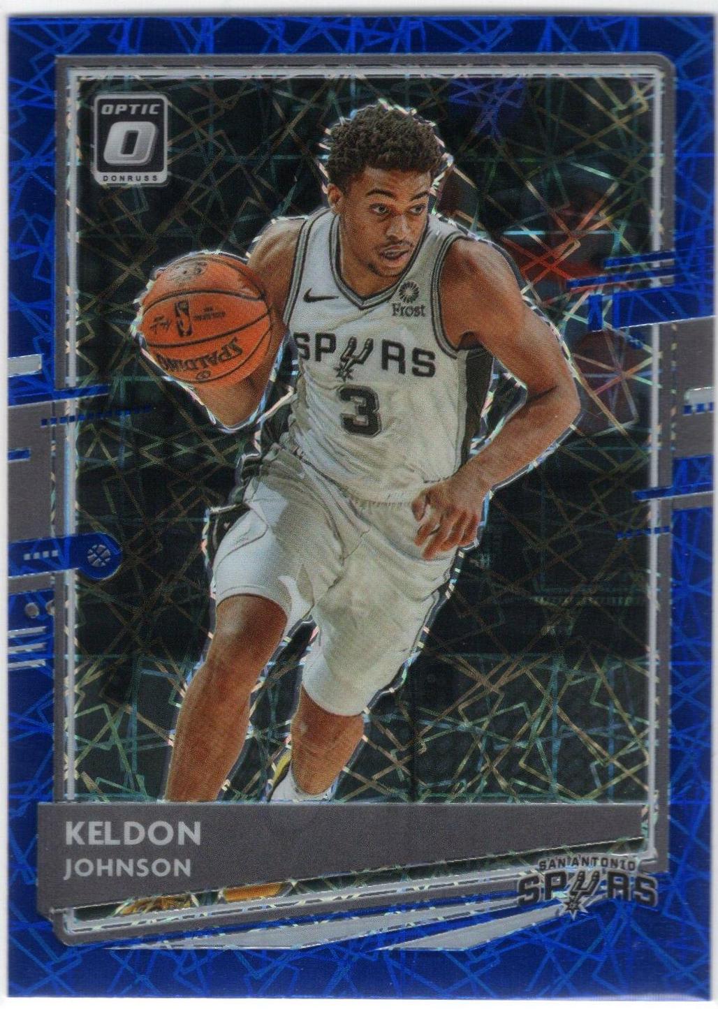 Keldon Johnson [Blue Velocity] #10