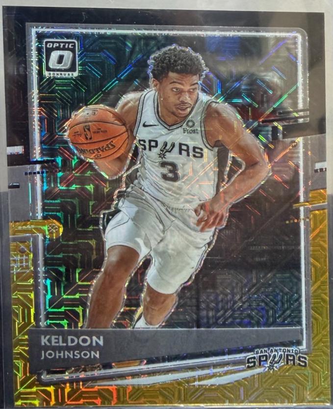 Keldon Johnson [Choice Black Gold] #10