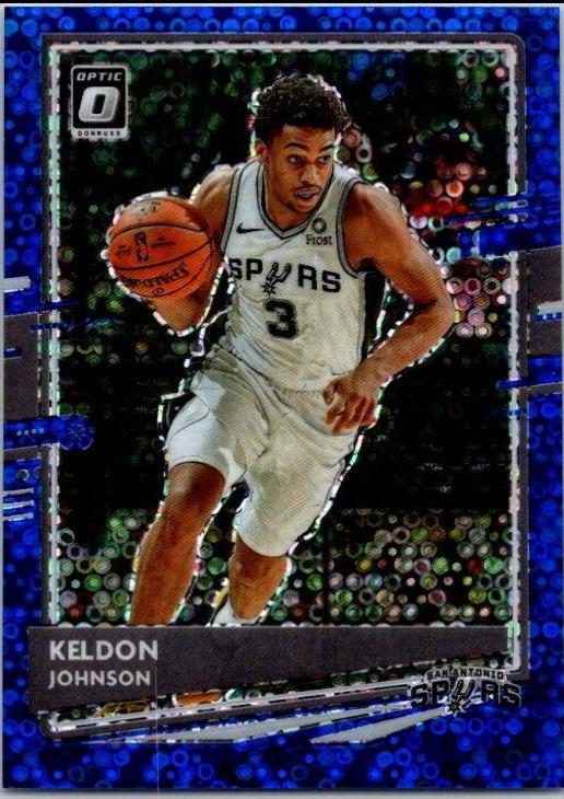 Keldon Johnson [Fast Break Blue] #10