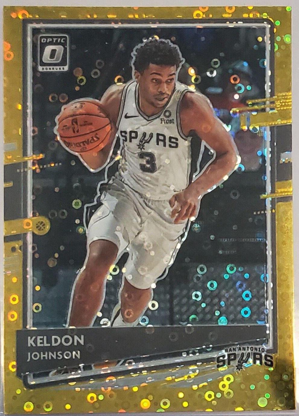Keldon Johnson [Fast Break Gold] #10