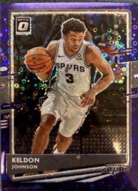 Keldon Johnson [Fast Break Purple] #10