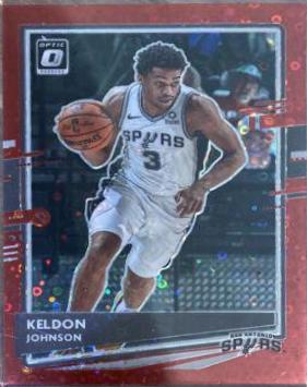 Keldon Johnson [Fast Break Red] #10