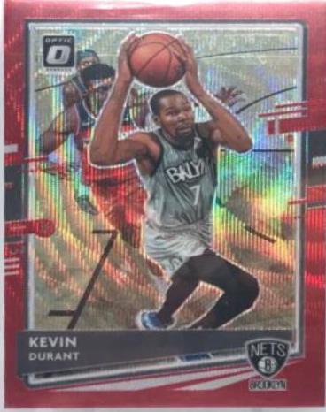 Kevin Durant [Red Wave] #136