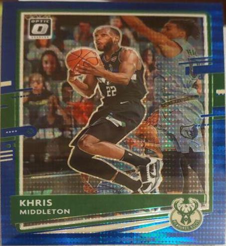 Khris Middleton [Blue Pulsar] #55