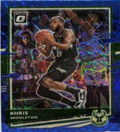 Khris Middleton [Blue Velocity] #55