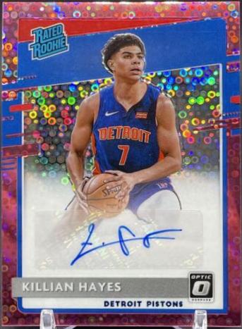 Killian Hayes [Autograph Fast Break Pink] #157