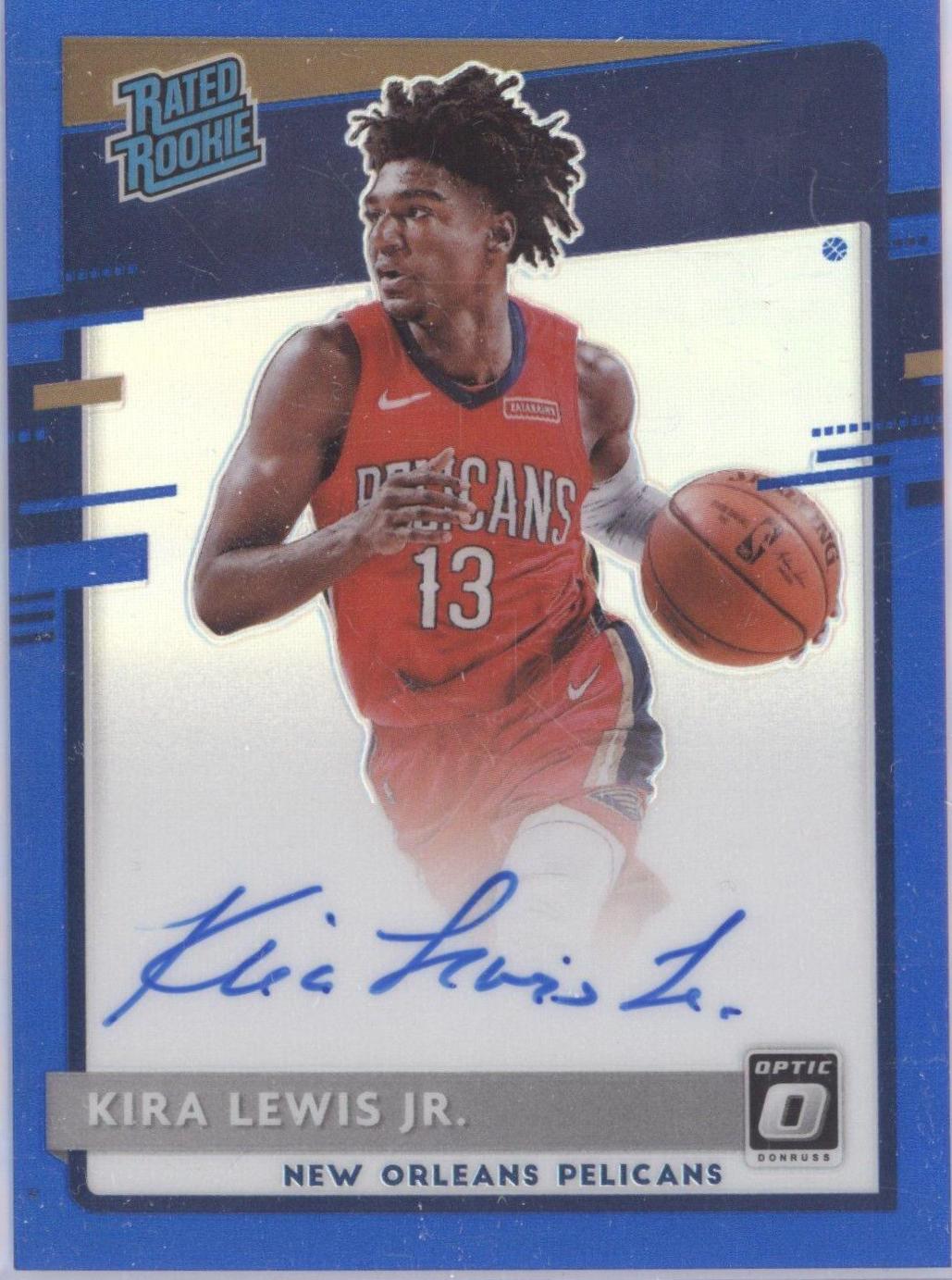 Kira Lewis Jr. [Autograph Blue] #163