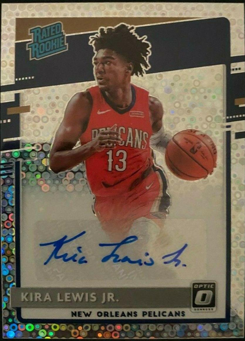 Kira Lewis Jr. [Autograph Fast Break] #163