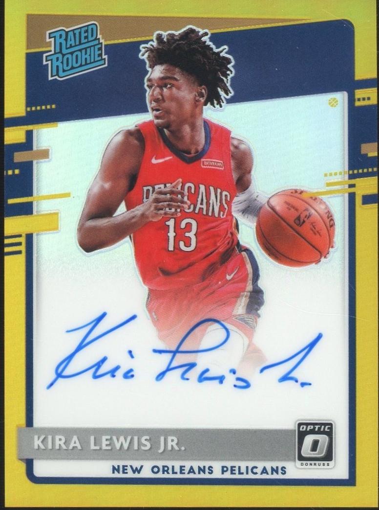 Kira Lewis Jr. [Autograph Gold] #163