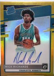 Nick Richards [Autograph Gold] #193