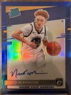 Nico Mannion [Autograph Blue] #190
