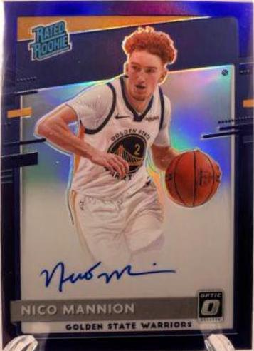 Nico Mannion [Autograph Purple] #190