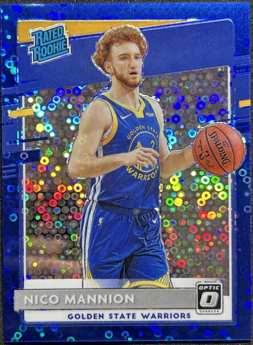 Nico Mannion [Fast Break Blue] #190