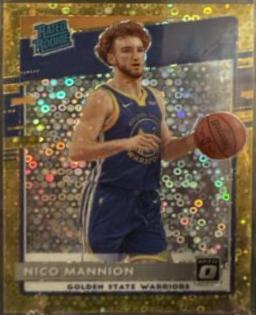 Nico Mannion [Fast Break Gold] #190