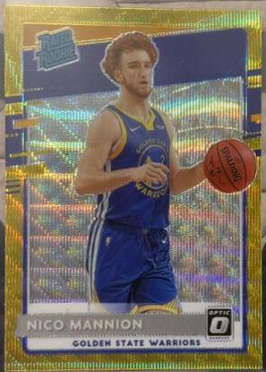 Nico Mannion [Gold] #190