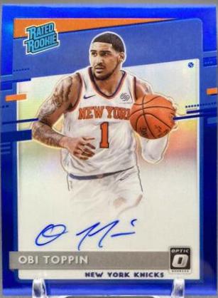 Obi Toppin [Autograph Blue] #158