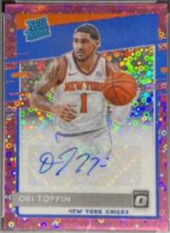 Obi Toppin [Autograph Fast Break Pink] #158