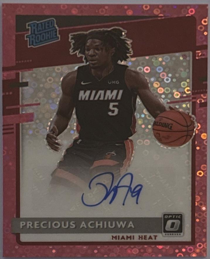 Precious Achiuwa [Autograph Fast Break Pink] #170