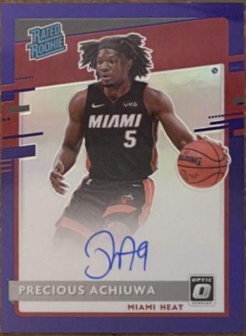 Precious Achiuwa [Autograph Purple] #170