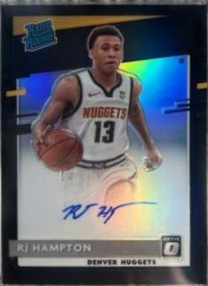 RJ Hampton [Autograph Choice Black Gold] #174