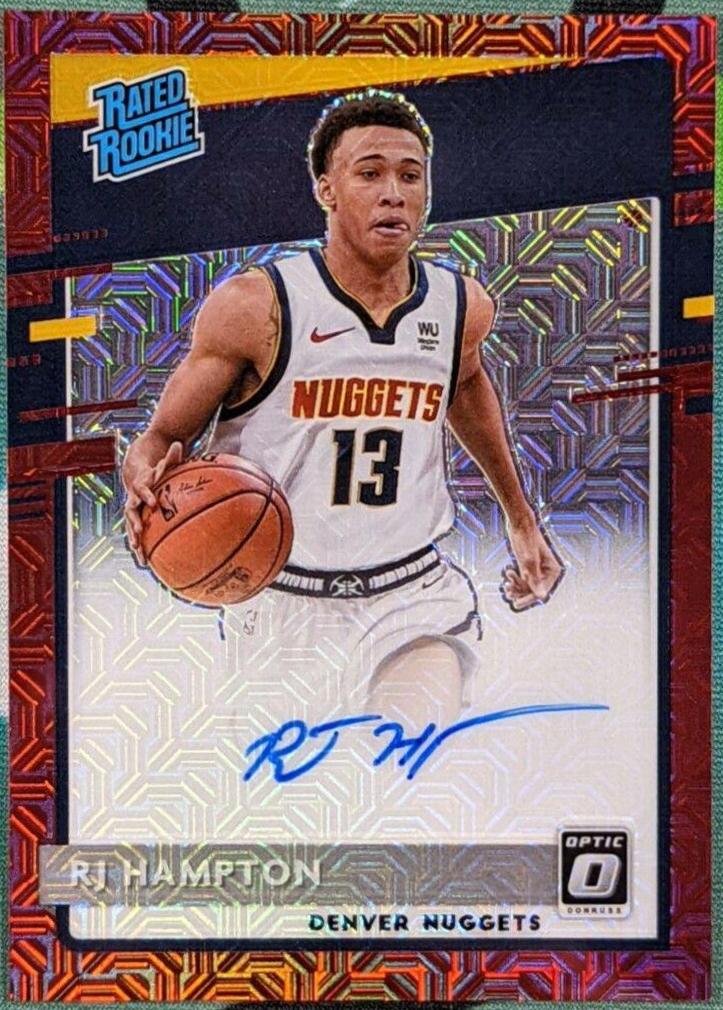 RJ Hampton [Autograph Choice] #174