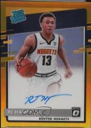 RJ Hampton [Autograph Gold] #174