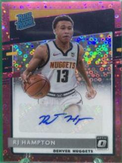 RJ Hampton [Autograph Pink] #174