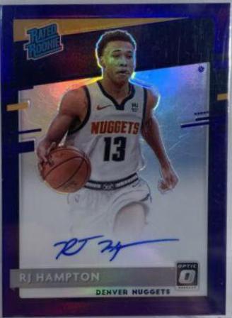 RJ Hampton [Autograph Purple] #174