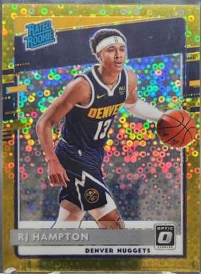 RJ Hampton [Fast Break Gold] #174