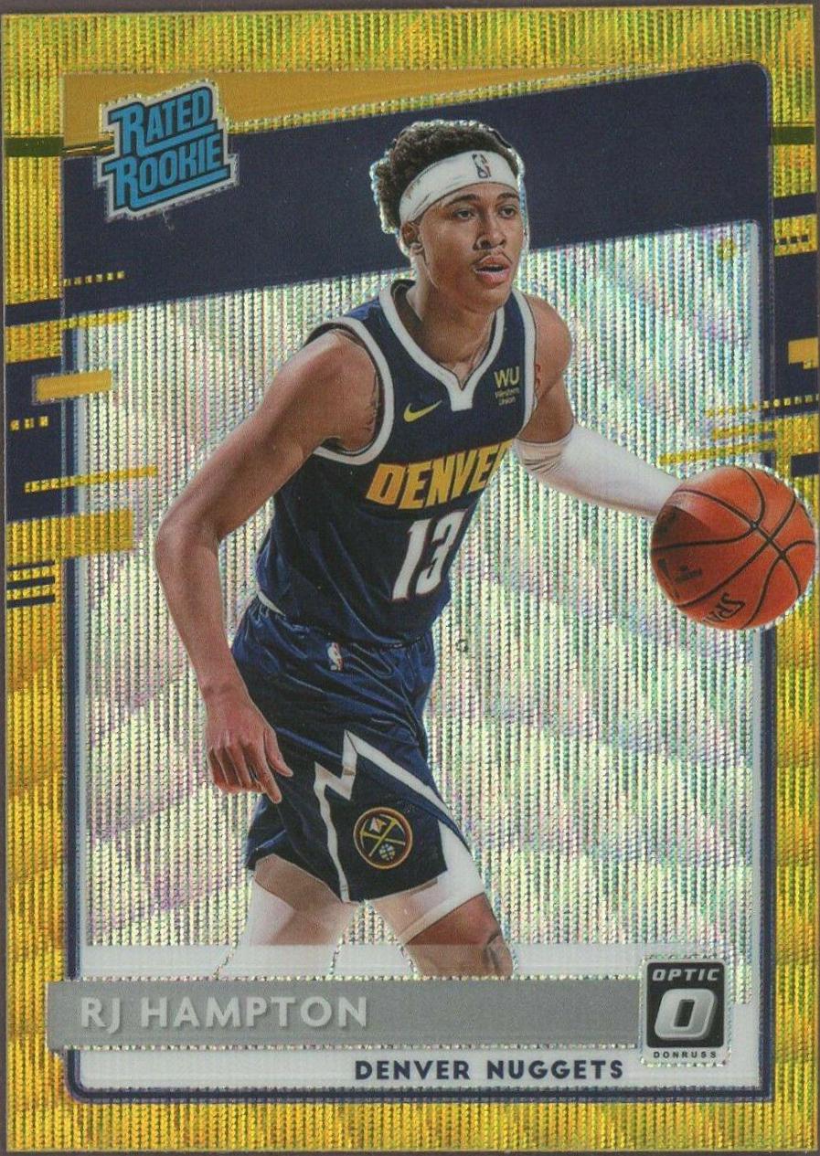 RJ Hampton [Gold Wave] #174