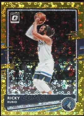 Ricky Rubio [Fast Break Gold] #138
