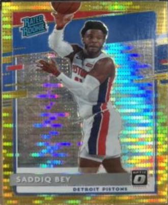 Saddiq Bey [Fast Break Gold] #169