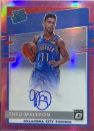 Theo Maledon [Autograph Pink] #184