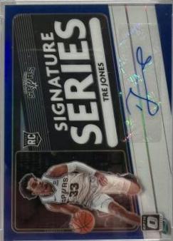 Tre Jones [Autograph Blue] #188