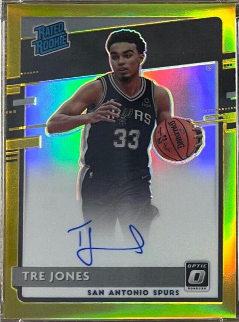 Tre Jones [Autograph Gold] #188