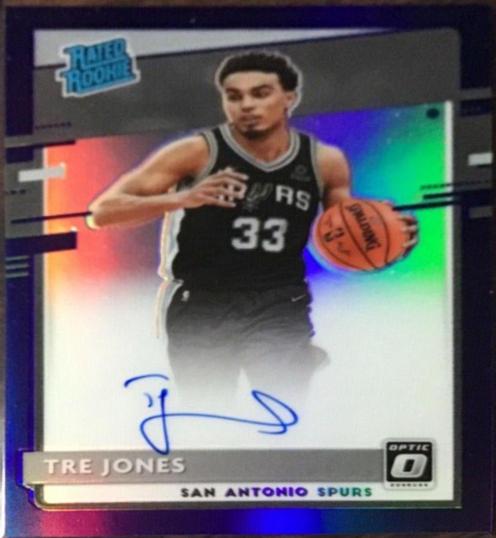 Tre Jones [Autograph Purple] #188