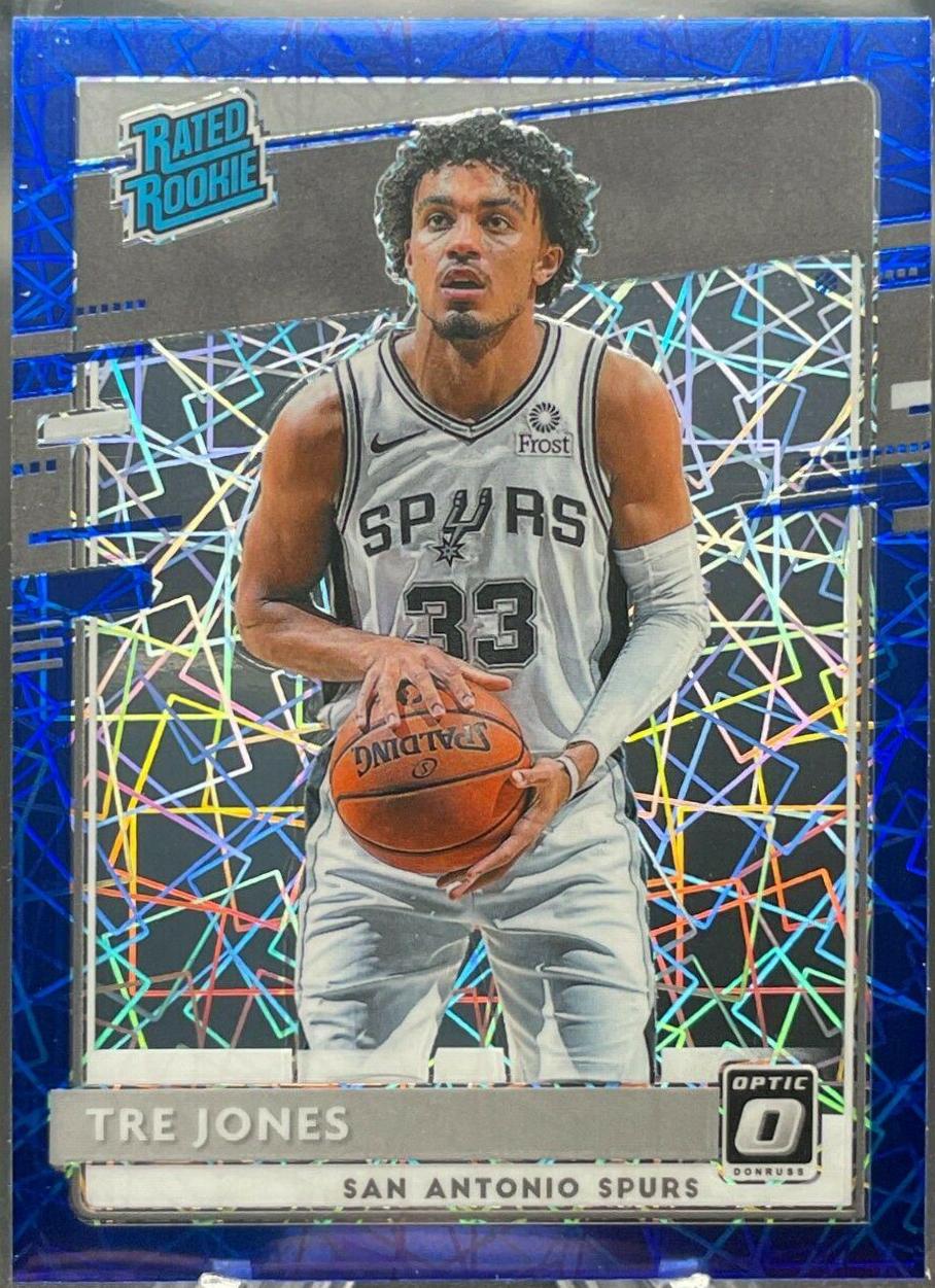 Tre Jones [Blue Velocity] #188