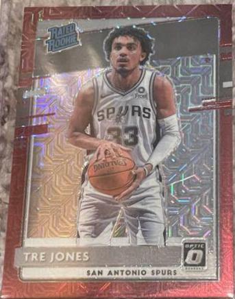 Tre Jones [Choice Red] #188