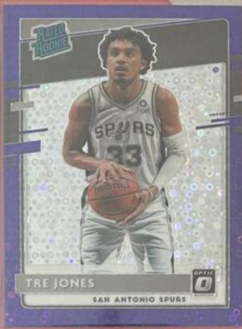 Tre Jones [Fast Break Purple] #188