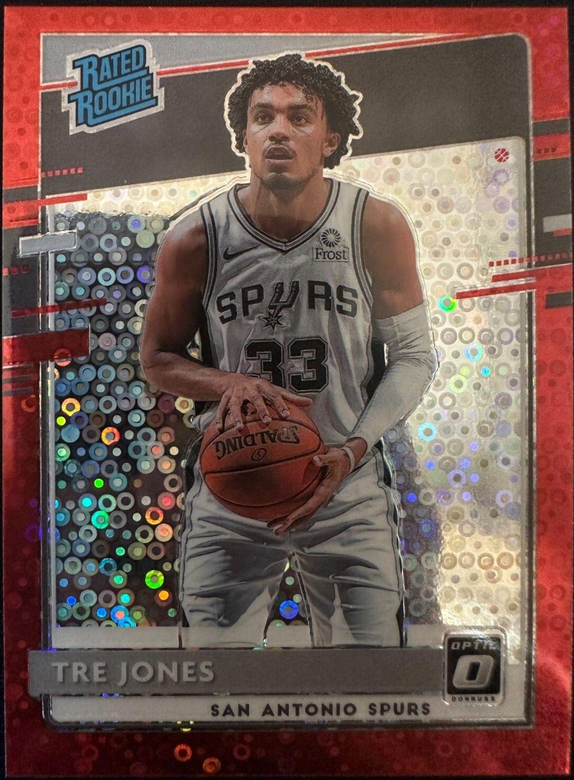 Tre Jones [Fast Break Red] #188