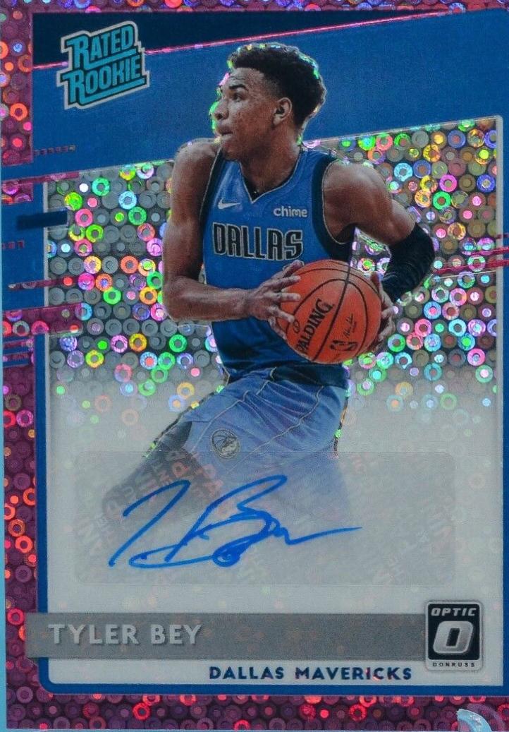 Tyler Bey [Autograph Fast Break Pink] #186